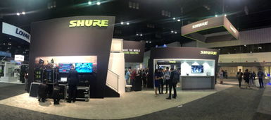 舒尔新品亮相美国infocomm 2019